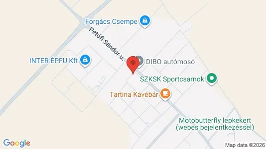 Apartments for rent i Ráckevei - kort over placeringen