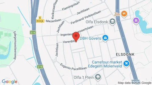 Apartments for rent i Edegem - kort over placeringen