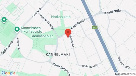Rooms for rent i Helsinki Läntinen - kort over placeringen