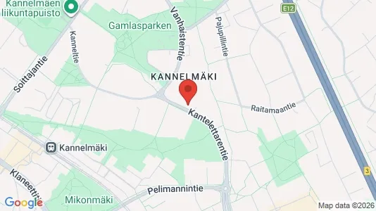 Rooms for rent i Helsinki Läntinen - kort over placeringen