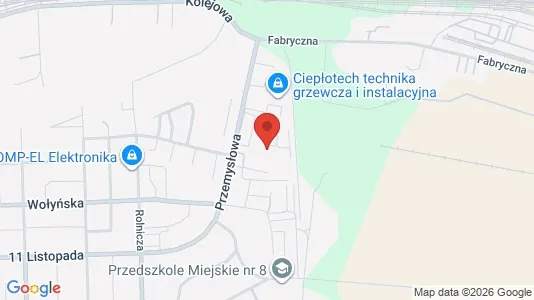 Apartments for rent i Chełm - kort over placeringen