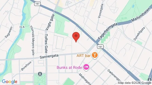 Apartments for rent i Oslo Grünerløkka - kort over placeringen