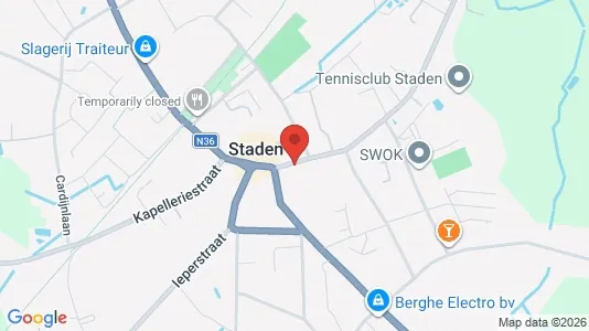 Apartments for rent i Staden - kort over placeringen