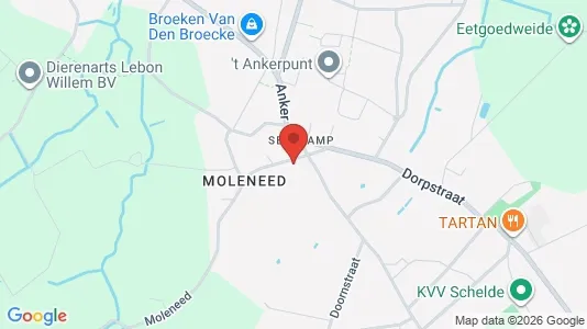 Apartments for rent i Wichelen - kort over placeringen