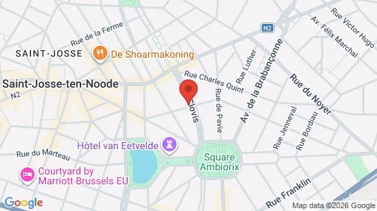 Apartments for rent i Stad Brussel - kort over placeringen