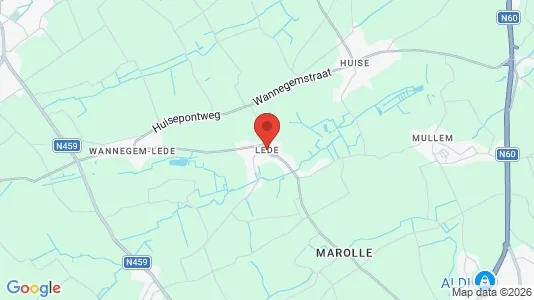 Houses for rent i Lede - kort over placeringen