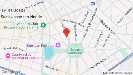 Apartments for rent i Stad Brussel - kort over placeringen
