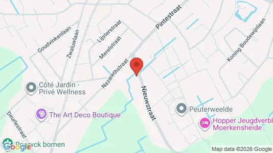 Apartments for rent i De Pinte - kort over placeringen