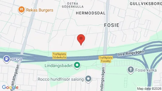 Apartments for rent i Fosie - kort over placeringen