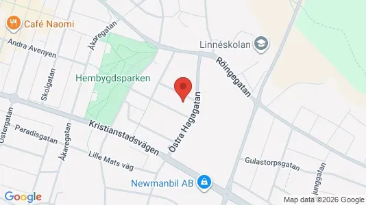 Apartments for rent i Hässleholm - kort over placeringen