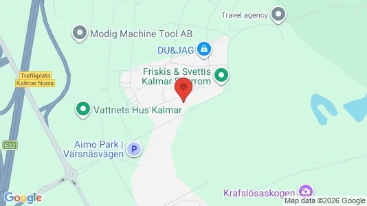 Apartments for rent i Kalmar - kort over placeringen