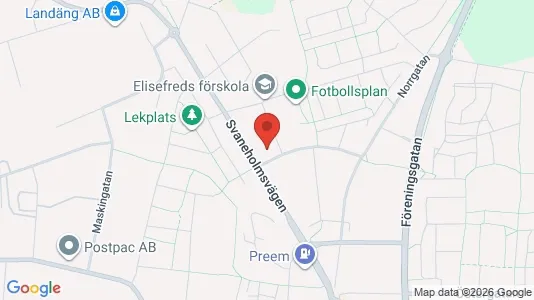Apartments for rent i Skurup - kort over placeringen