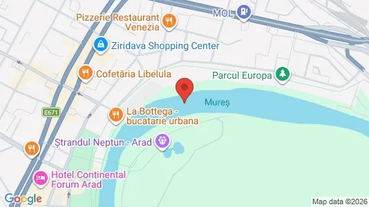 Apartments for rent i Arad - kort over placeringen