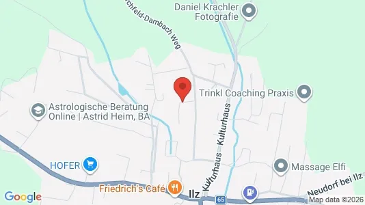 Apartments for rent i Gersdorf an der Feistritz - kort over placeringen