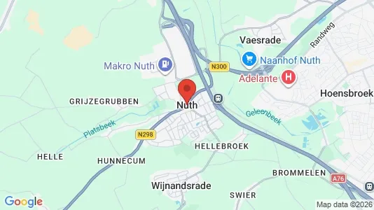 Apartments for rent i Nuth - kort over placeringen