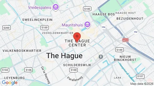 Apartments for rent i The Hague Centrum - kort over placeringen
