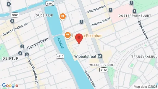 Apartments for rent i Amsterdam Oost-Watergraafsmeer - kort over placeringen