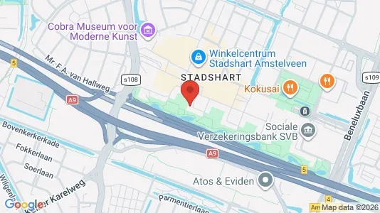 Apartments for rent i Amstelveen - kort over placeringen