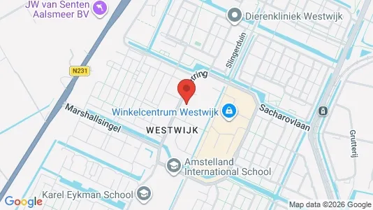 Apartments for rent i Amstelveen - kort over placeringen