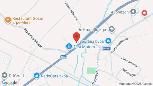 Apartments for rent i Erpe-Mere - kort over placeringen