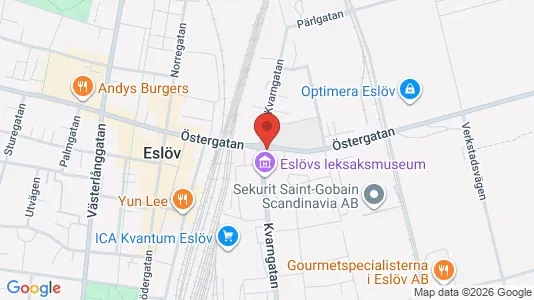 Apartments for rent i Eslöv - kort over placeringen