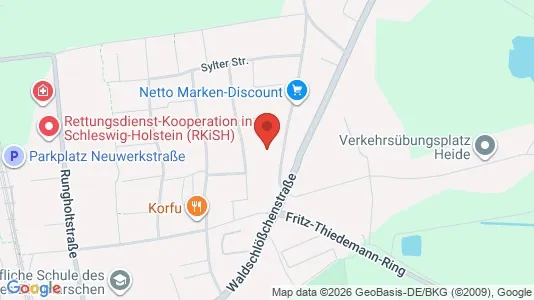 Apartments for rent i Dithmarschen - kort over placeringen
