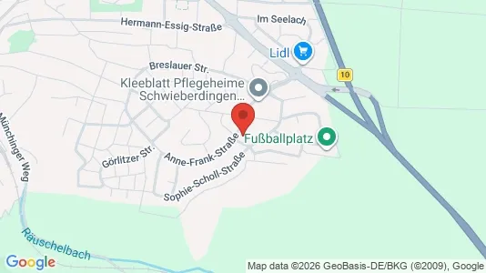 Apartments for rent i Ludwigsburg - kort over placeringen