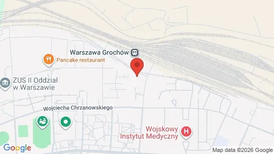 Apartments for rent i Warszawa Praga-Południe - kort over placeringen