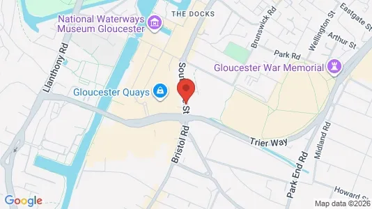 Apartments for rent i Gloucester - Gloucestershire - kort over placeringen