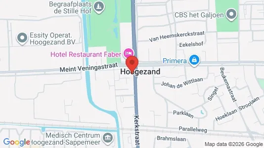 Apartments for rent i Hoogezand-Sappemeer - kort over placeringen
