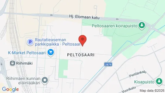 Apartments for rent i Riihimäki - kort over placeringen