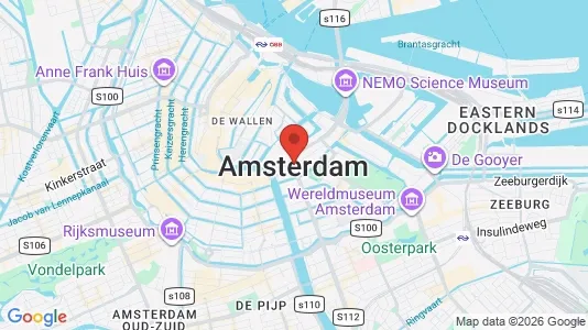 Apartments for rent i Amsterdam Centrum - kort over placeringen