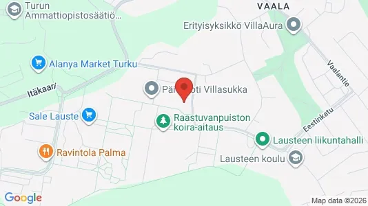 Apartments for rent i Turku - kort over placeringen