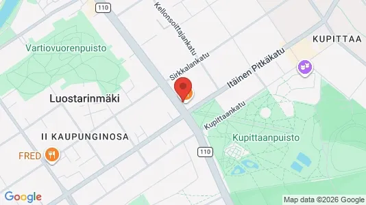 Apartments for rent i Turku - kort over placeringen