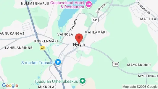 Apartments for rent i Tuusula - kort over placeringen