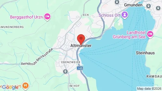 Apartments for rent i Altmünster - kort over placeringen