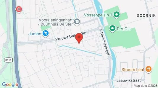Apartments for rent i Nijmegen - kort over placeringen