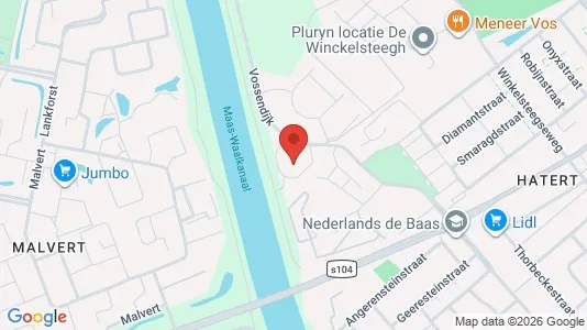 Rooms for rent i Nijmegen - kort over placeringen
