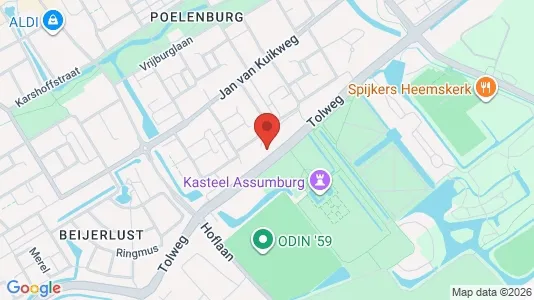 Apartments for rent i Heemskerk - kort over placeringen