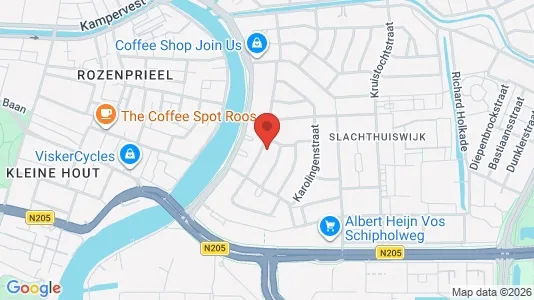 Apartments for rent i Haarlem - kort over placeringen