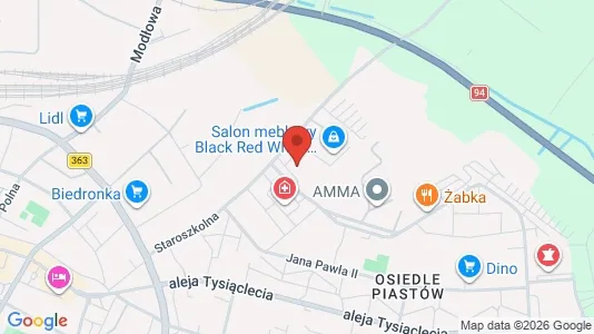 Apartments for rent i Bolesławiecki - kort over placeringen