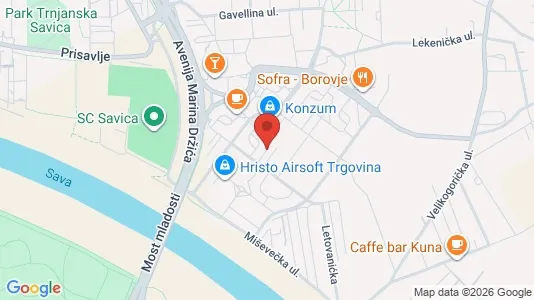 Apartments for rent i Sljeme (Medvednica-Tomislavac) - kort over placeringen