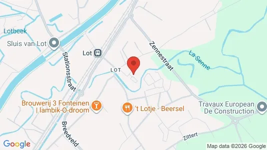 Apartments for rent i Beersel - kort over placeringen