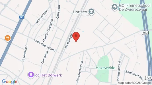 Apartments for rent i Vilvoorde - kort over placeringen