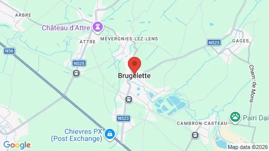 Houses for rent i Brugelette - kort over placeringen