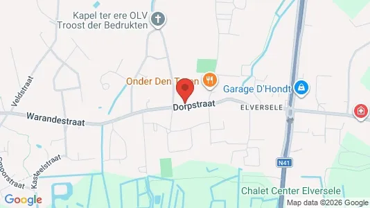 Apartments for rent i Temse - kort over placeringen
