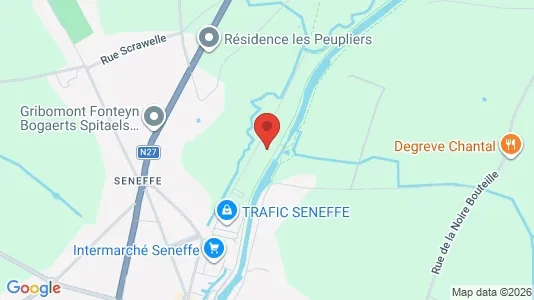 Apartments for rent i Seneffe - kort over placeringen