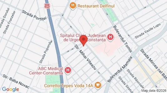 Apartments for rent i Constanţa - kort over placeringen