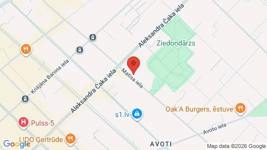 Apartments for rent i Riga Centrs - kort over placeringen
