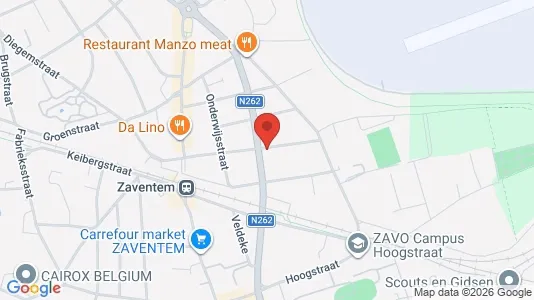 Apartments for rent i Zaventem - kort over placeringen